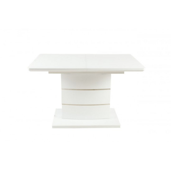 Extending dining table Special4You Oslo white