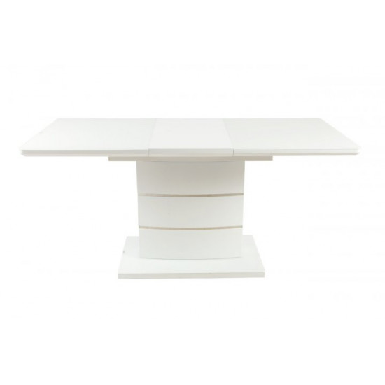 Extending dining table Special4You Oslo white