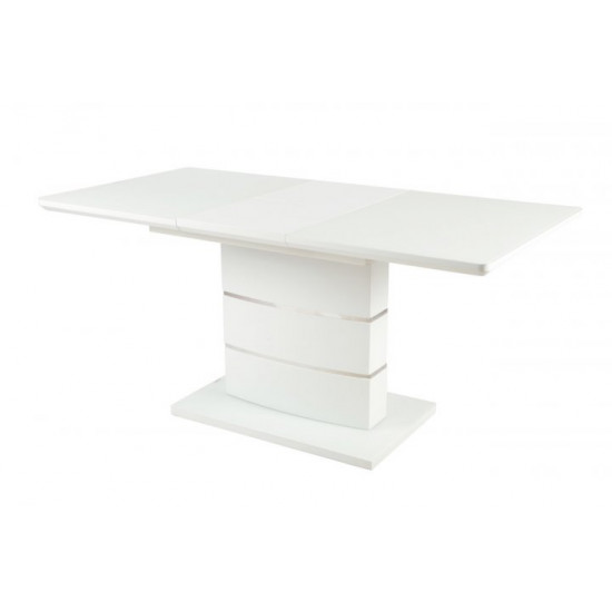 Extending dining table Special4You Oslo white