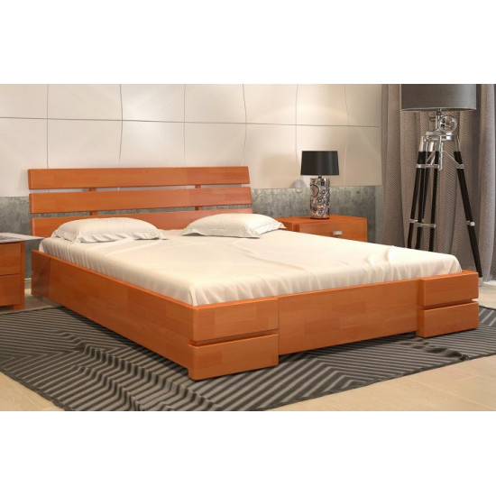 Double bed 180x190 Dali Lux Arbor Drev beech tree Alder