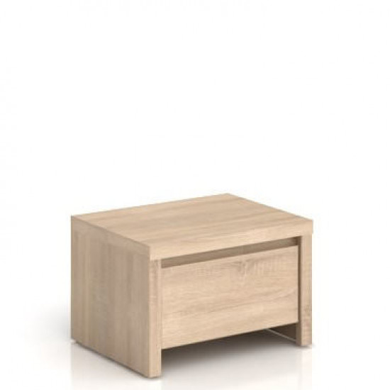 Bedside table BRW Caspian KOM 1S 51x40x33 sonoma oak