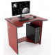 Sputnik Zeus gaming table burgundy with black edge