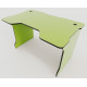 Gaming table Tron chipboard Zeus green with black edge