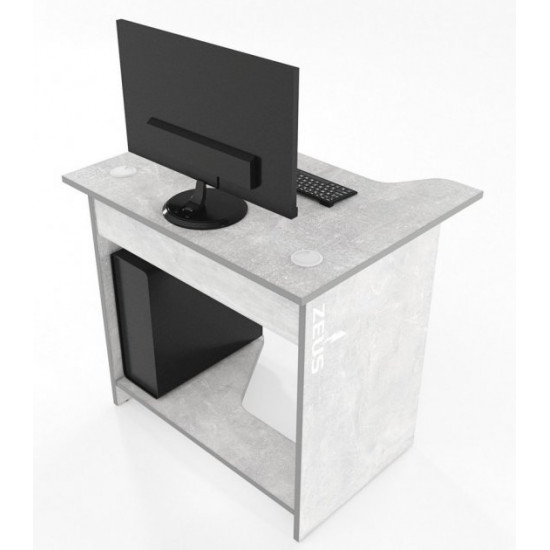 Gaming desk Sputnik Zeus Concrete