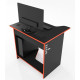 Gaming desk Sputnik Zeus black/red