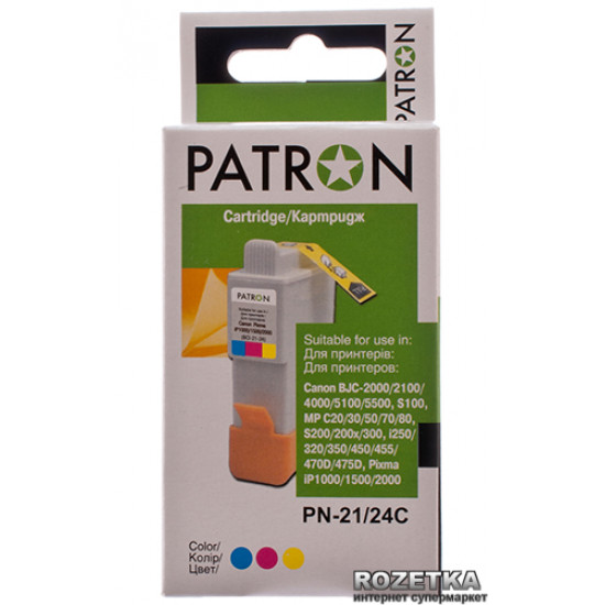 Картридж Patron Canon BCI-24/21 Colour (PN-21/24C)