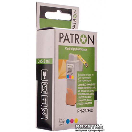 Картридж Patron Canon BCI-24/21 Colour (PN-21/24C)