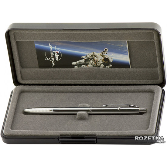 Ballpoint pen Fisher Space Pen Shuttle Black 0.7 mm Chrome body (747609831146)