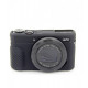 Protective silicone case for CANON G7X Mark II cameras - black