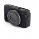 Protective silicone case for CANON G7X Mark II cameras - black