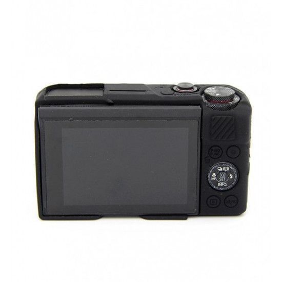 Protective silicone case for CANON G7X Mark II cameras - black