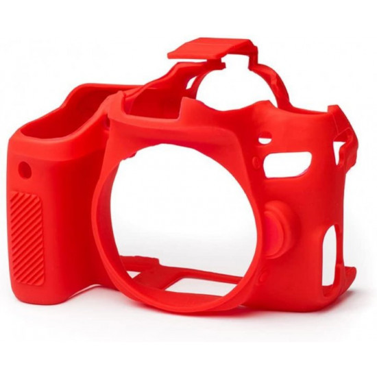 Protective silicone case for Canon EOS 77D cameras - red