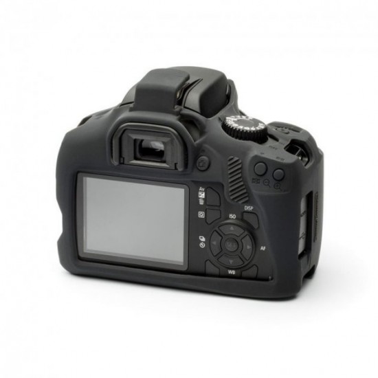 Protective silicone case for Canon EOS 4000D cameras - black