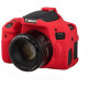 Protective silicone case for Canon EOS 750D cameras - red