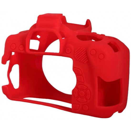 Protective silicone case for Canon EOS 750D cameras - red