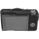 Protective Silicone Case with Cover for CANON G5X Mark II Cameras - Black