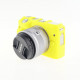 Protective silicone case for CANON EOS M3 cameras - yellow