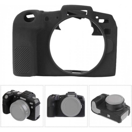 Protective silicone case for Canon EOS RP cameras - black