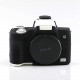 Protective silicone case for CANON EOS M50 cameras - black