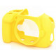 Protective silicone case for Canon EOS 600D, 650D, 700D cameras - yellow