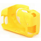 Protective silicone case for Canon EOS 600D, 650D, 700D cameras - yellow