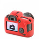 Protective silicone case for Canon EOS 6D cameras - red