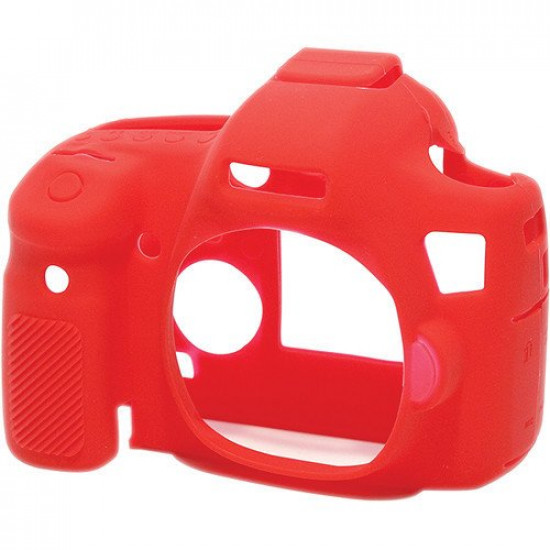 Protective silicone case for Canon EOS 6D cameras - red