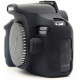 Protective silicone case for Canon EOS 1500D cameras - black