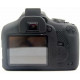 Protective silicone case for Canon EOS 1500D cameras - black