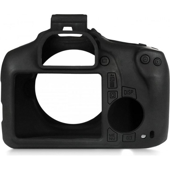 Protective silicone case for Canon EOS 1300D (T6) cameras - black