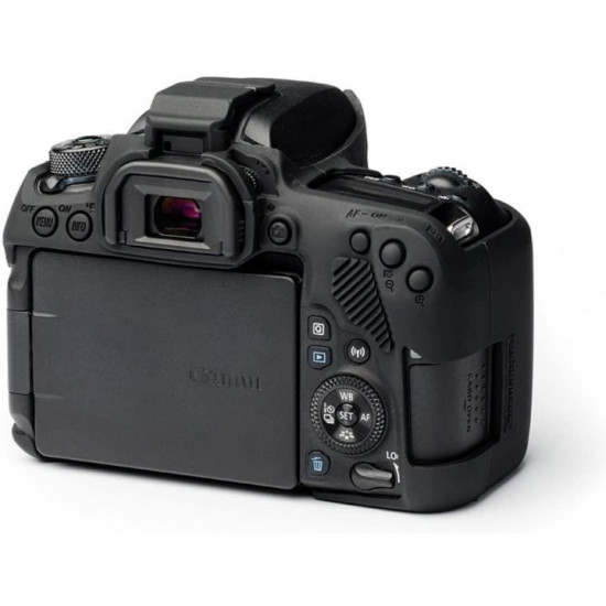 Protective silicone case for Canon EOS 77D cameras - black