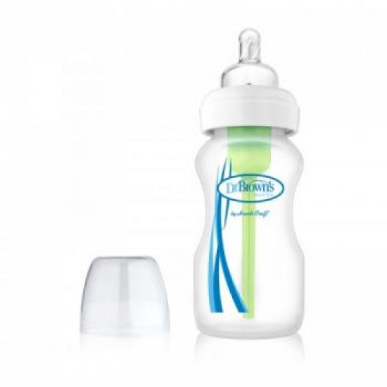 Dr. feeding bottle Browns, Wide Neck, 270 ml (WB91005-ESX)