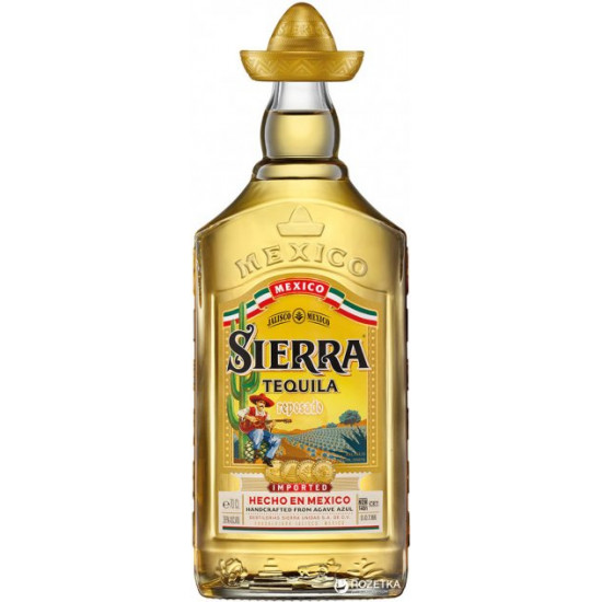  Текила Sierra Reposado 0.7 л 38% (4062400543125)