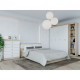 Bedroom Sonata Set 10 made of laminated chipboard Sonoma Oak + White Everest