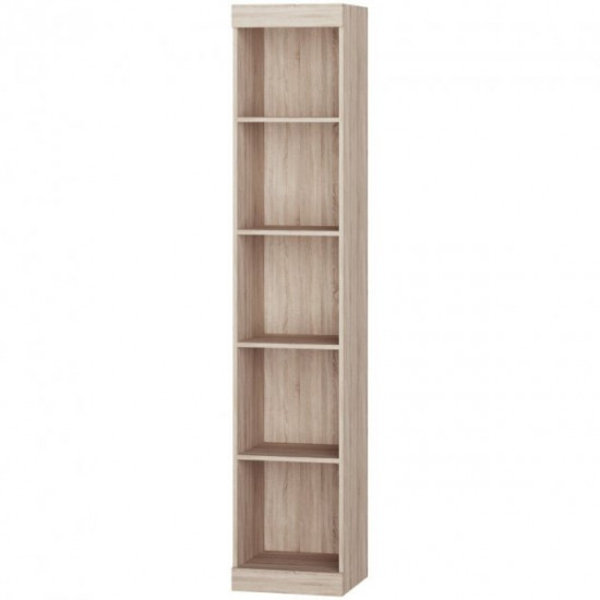 Bedroom Sonata Set 10 made of laminated chipboard Sonoma Oak + White Everest