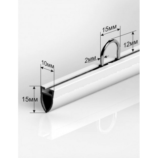 Poster mount NEAP PVC width 1200mm White