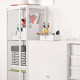 Wardrobe glass / display case IKEA BAGGEBO 34x30x116 cm white (805.029.98)