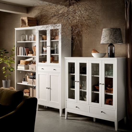 Sideboard IKEA IDANAS 121x50x135 cm white (104.960.38)