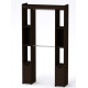 Wardrobe - 16 Companit for dressing room wenge dark