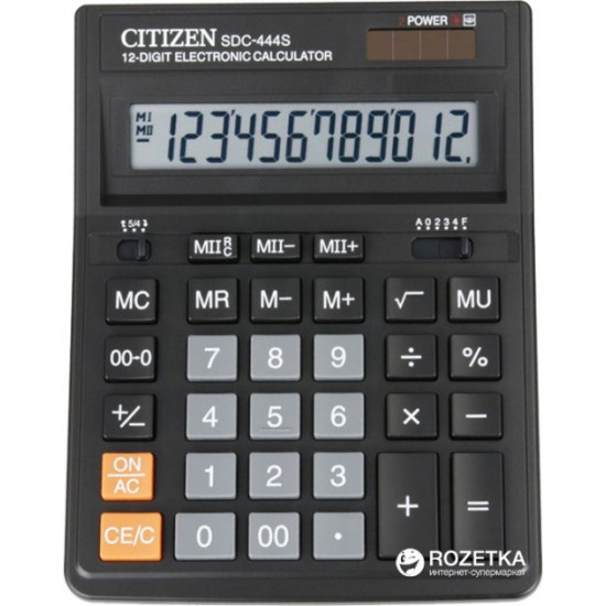 Electronic calculator Citizen SDC-444S