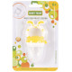 Fruit Feeder Baby Team silicone Yellow-violet (6203_Yellow) (4824428062039)