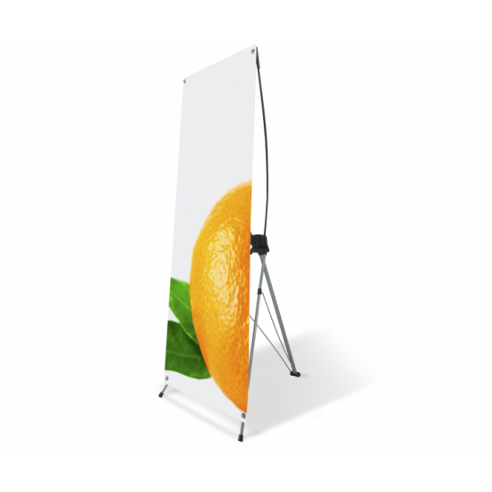 X-banner 80x180cm Premium mobile exhibition stand Everest RB