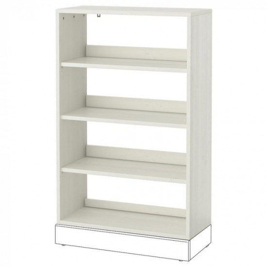 Книжковий шафа IKEA HAVSTA 81x35x123 см білий (703.886.39)