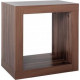 Bedside table Mix 1x1 Inteo 438x438x290 mm Walnut Case thickness 50mm