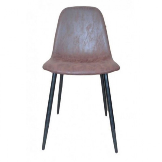 Chair for kitchen, living room, cafe soft material/eco leather Nubuck Group SDM Brown