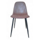 Chair for kitchen, living room, cafe soft material/eco leather Nubuck Group SDM Brown