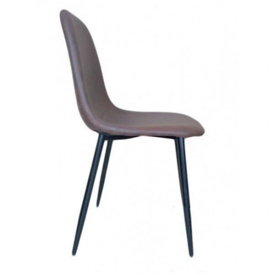 Chair for kitchen, living room, cafe soft material/eco leather Nubuck Group SDM Brown