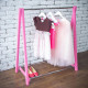 Clothes rack Fenster Leo 1 Pink