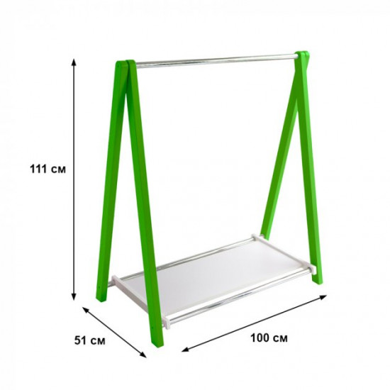 Clothes rack Fenster Modus 1P Green