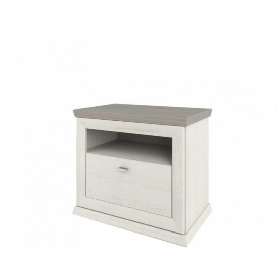 Bedside table Sokme Oregon (22) with drawer 63x38x55cm Pino Aurelio / Madagascar